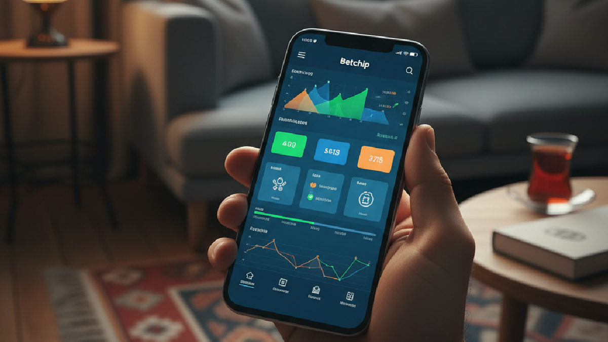Betchip kullanıcı paneli mobil cihazlardan güvenli erişim sağlıyor.